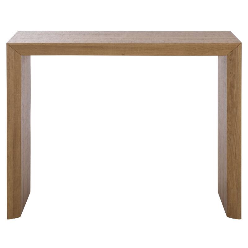 SAFAVIEH Home Woodrow Console Table - 39"W x 16"D x 32"H - Natural Brown