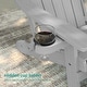 preview thumbnail 37 of 54, Bonosuki 2-Piece Folding Adirondack Chairs with Retractable Ottoman, Fire Pit Patio Chair with Cup Holder