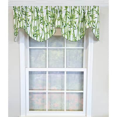 RLF Home Bamboo Fluted Valance