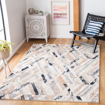 SAFAVIEH Coppertone Natsuki Modern Distressed Rug