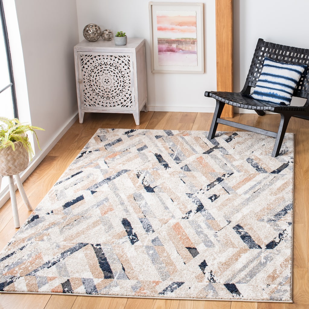 SAFAVIEH Coppertone Natsuki Modern Distressed Rug