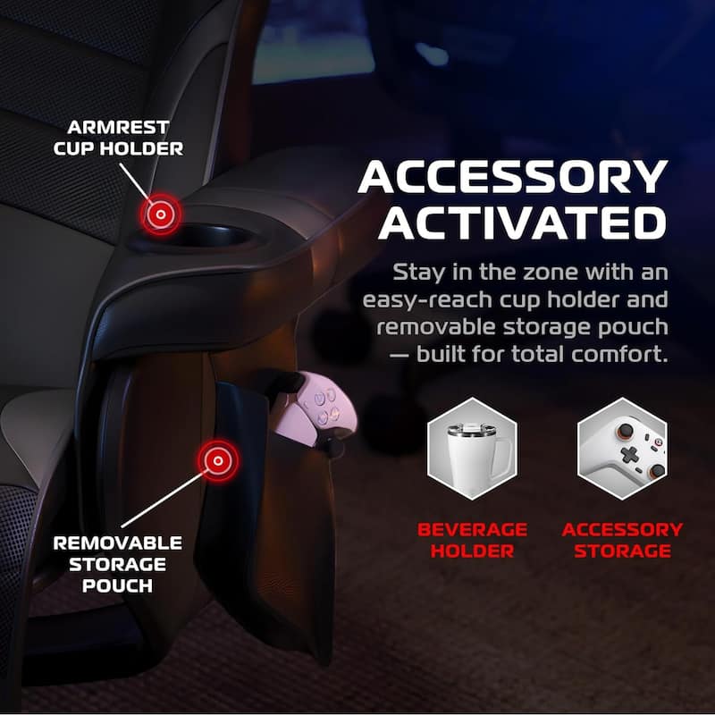 RESPAWN 900 Gaming Recliner - Reclining Gaming Chair with Footrest, Gaming Chair Recliner