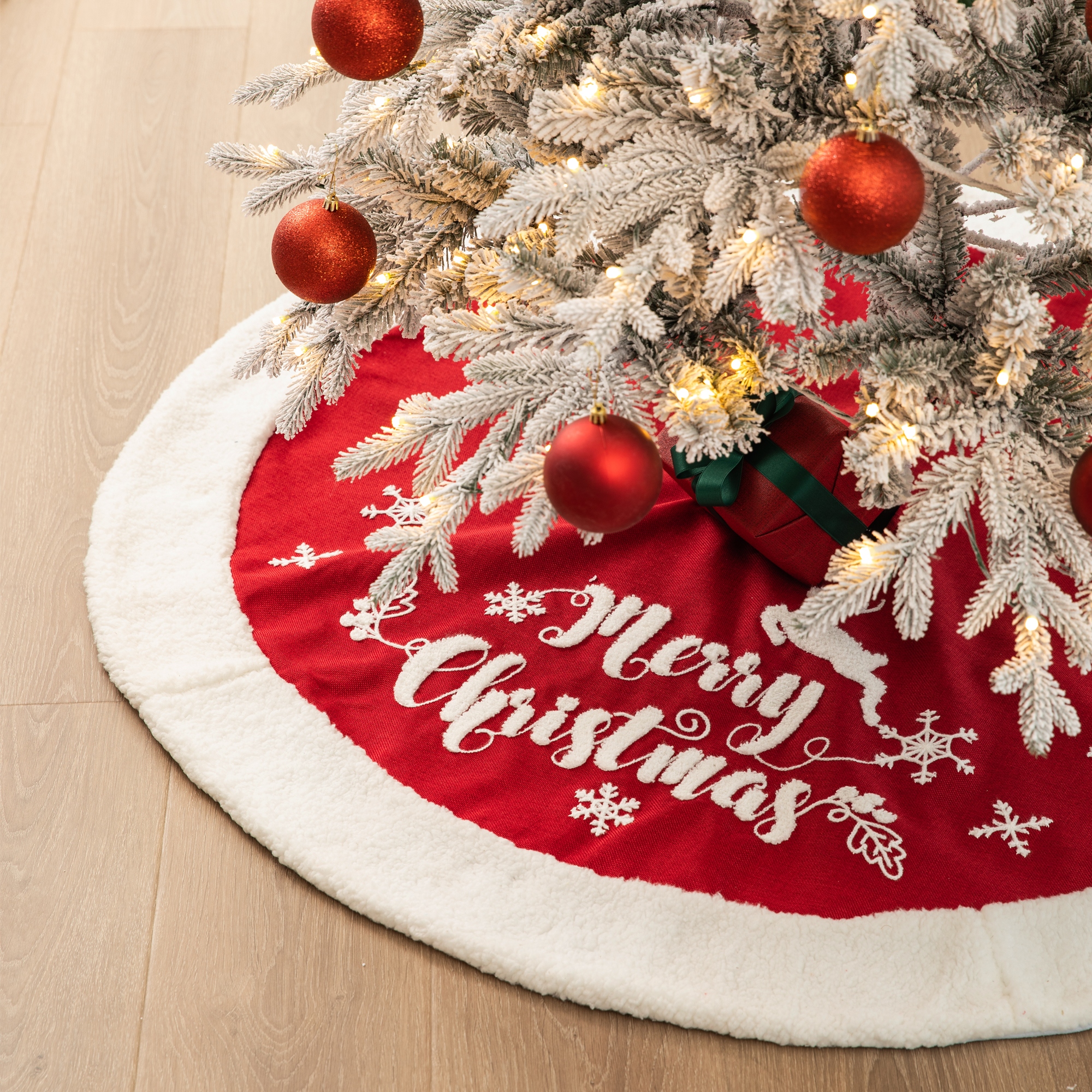 Plaid christmas tree skirt canada 2025