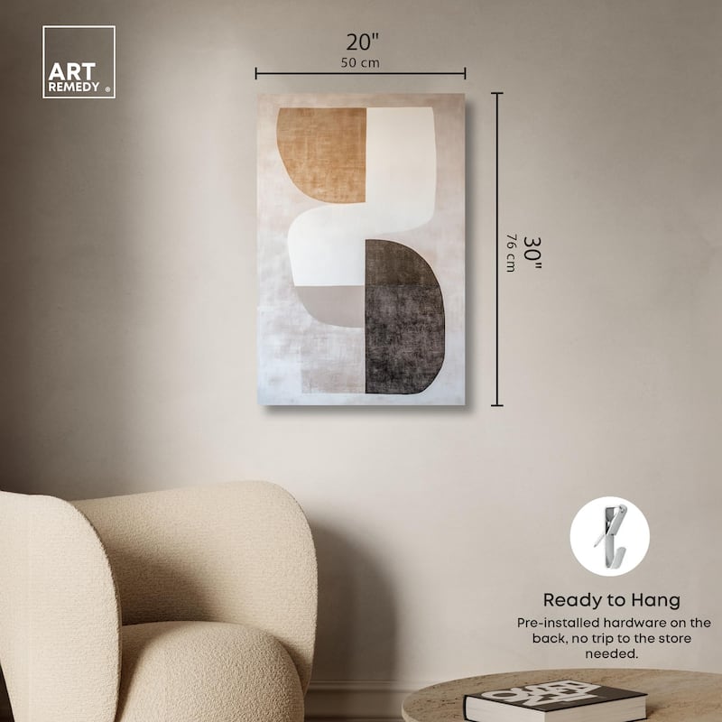 Weimar Echoes III Canvas by Art Remedy, Gallery Wrapped