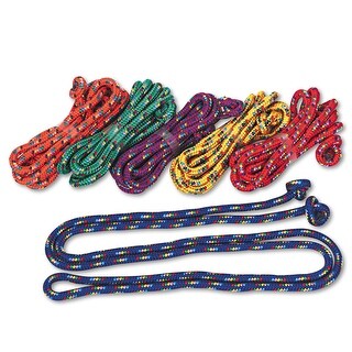 Braided Nylon Jump Ropes, 8 ft, Assorted, 6/Pack - Bed Bath & Beyond ...