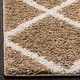 preview thumbnail 38 of 67, SAFAVIEH New York Shag Friedliese Trellis 1.2-inch Thick Rug