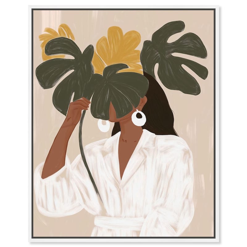 Leiva II Canvas by Art Remedy - White - 16" x 20"