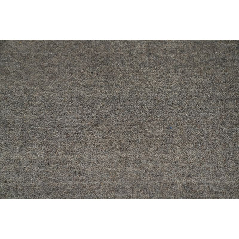 Hand Knotted Oriental 100% Wool Carpet Tribal Animal Pictorial Greys & Charcoal Gabbeh Area Rug - 12' 6'' X 9' 3''