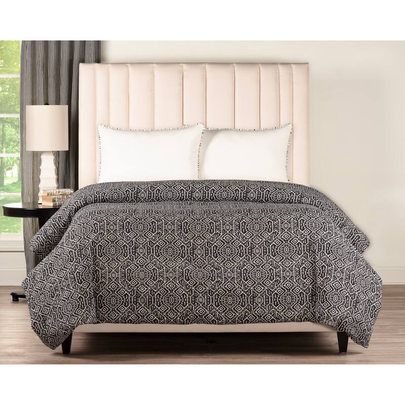 Siscovers Mesa Onyx 100% Cotton Luxury Duvet Cover Set