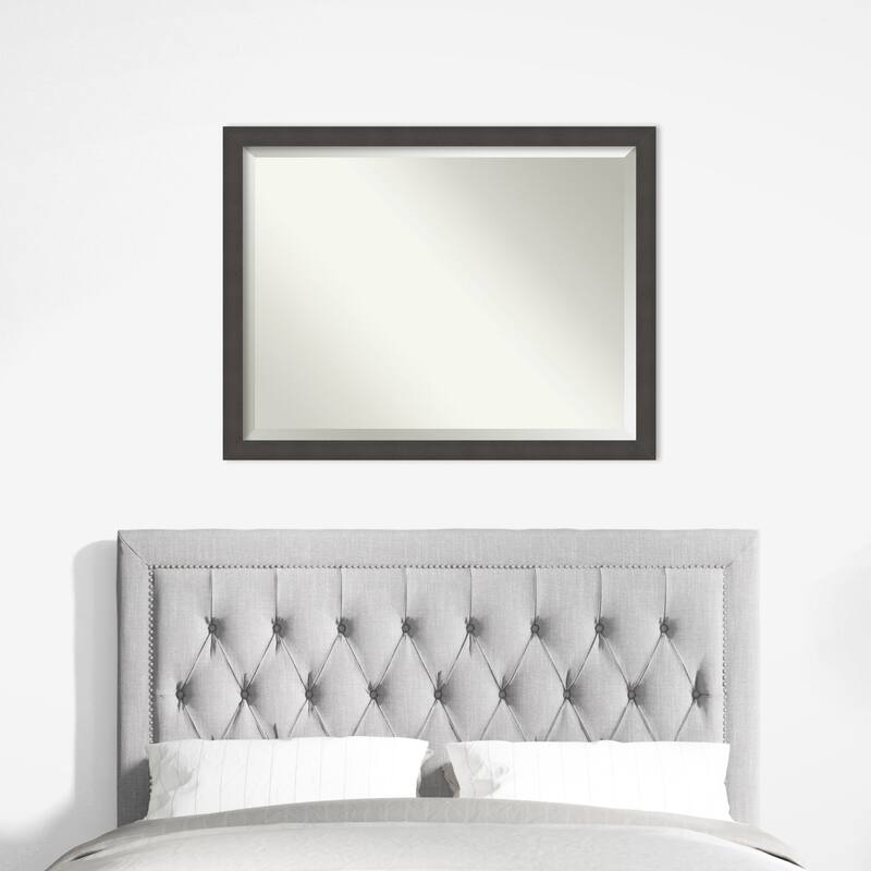 Blaine Narrow Beveled Framed Wall Mirror