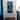 Blue Wood Contemporary Wall Art Abstract 24 x 48 x 1
