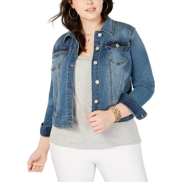 Shop Celebrity Pink Womens Plus Aime Denim Jacket Denim Light Wash Overstock 29868765,Gold Vintage Versace Sunglasses