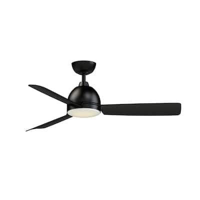 Starboard L 52 inch Indoor/Outdoor Marine Grade Ceiling fan with LED CCT Select Light Kit