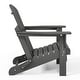 preview thumbnail 5 of 10, Laguna Weather Resistant Outdoor Patio Folding Adirondack Chairs (Set of 2)