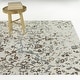 preview thumbnail 1 of 3, Ptolemy Distressed Transitional Area Rug 5'3" x 7' - Rust/Blue/Cream