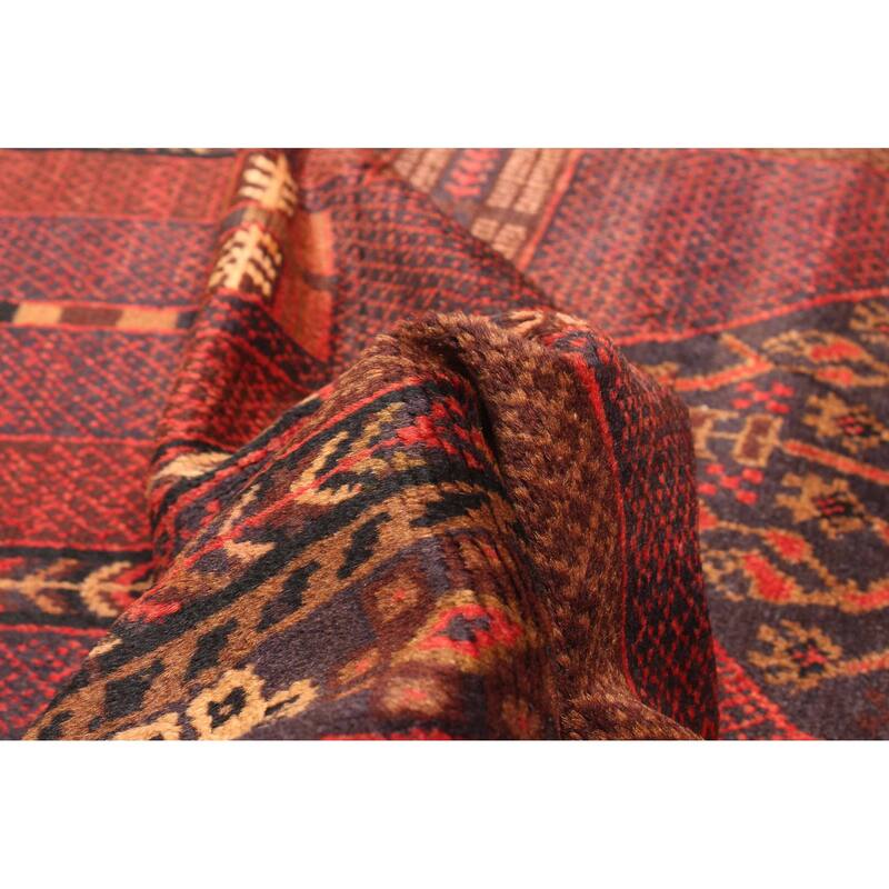 ECARPETGALLERY Hand-knotted Teimani Dark Grey Wool Rug - 3'0 x 4'7