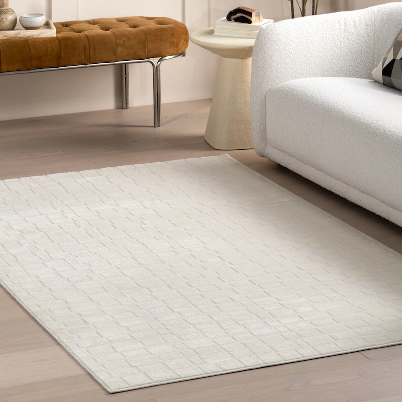 Nuloom Belladonna High-Low Geometric Area Rug