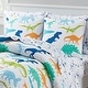 preview thumbnail 3 of 3, Kids Dinosaurs Bed in a Bag 5 Piece Comforter, Sham & Sheet Set