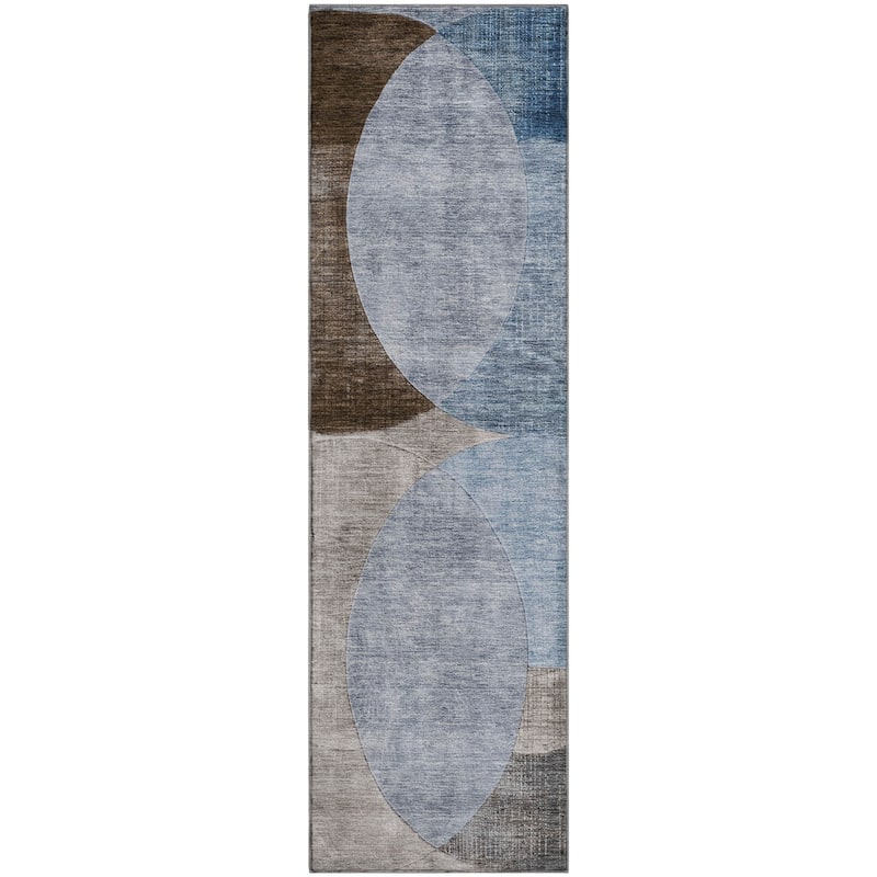 Premium Washable Super Soft Modern Geo Mayfield Rug