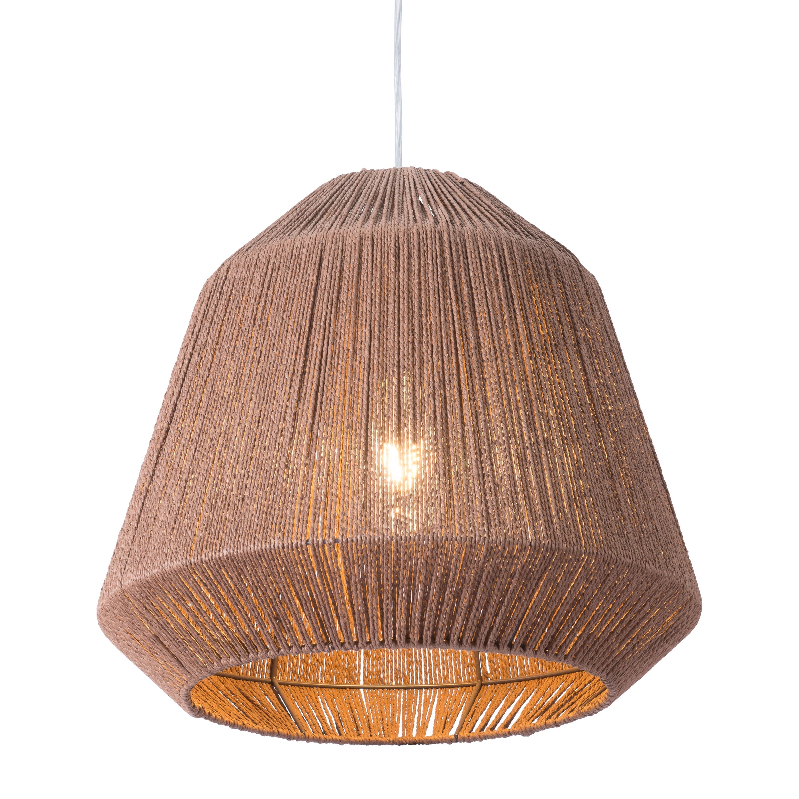 Artistic Ceiling Lamp Brown