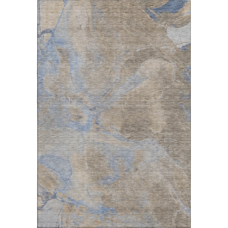 Premium Washable Super Soft Abstract Watercolor Mayfield Rug