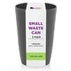 preview thumbnail 37 of 60, HOLD N’ STORAGE - Set of 2 Small Trash Can with Open Top for Compact and Tight Spaces – 1.58 Gallon Capacity Grey