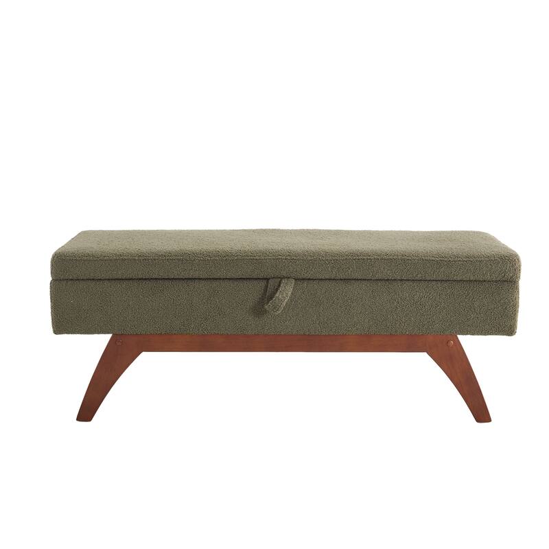 Upholstered storage Bench