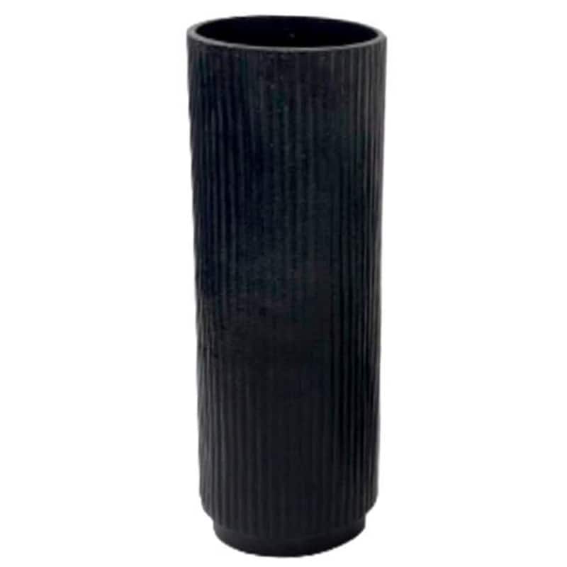 Round Flower Pot - 17.25" - Dark Brown