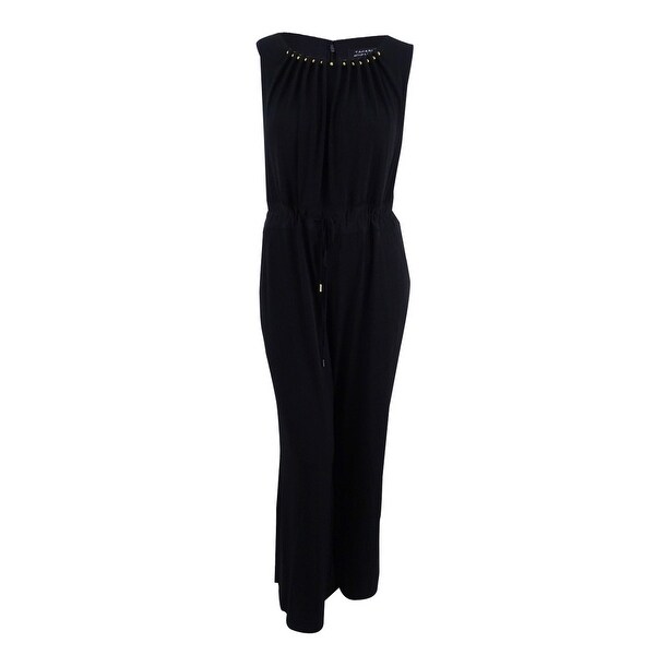 tahari black jumpsuit
