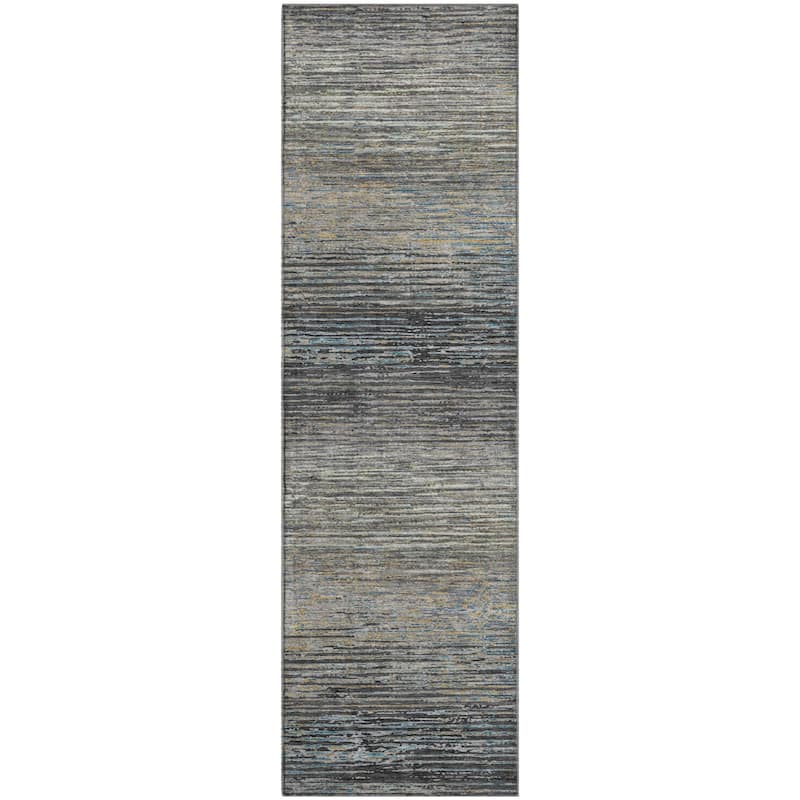 Premium Washable Super Soft Ombre Stripes Mayfield Rug