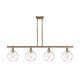 Option Clear Water Glass / Brushed Brass