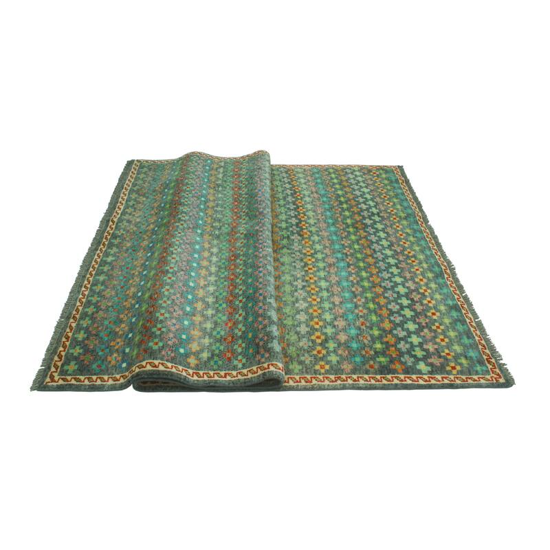Balochi Adella Grey/Gold Rug - 5'3" x 8'2"
