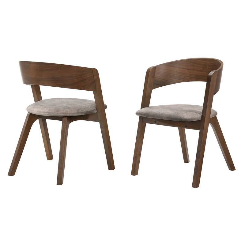 Jackie Mid-Century Modern Dining Chairs - Set of 2
