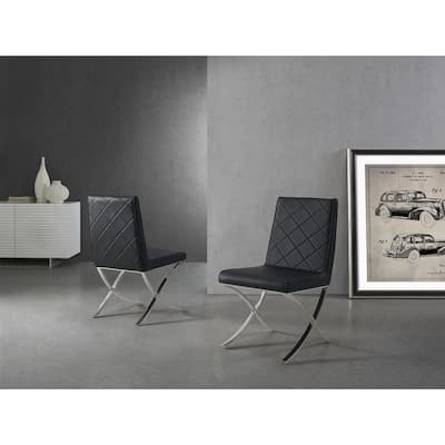 Casabianca Home Loft Set of 2 Dining Chair