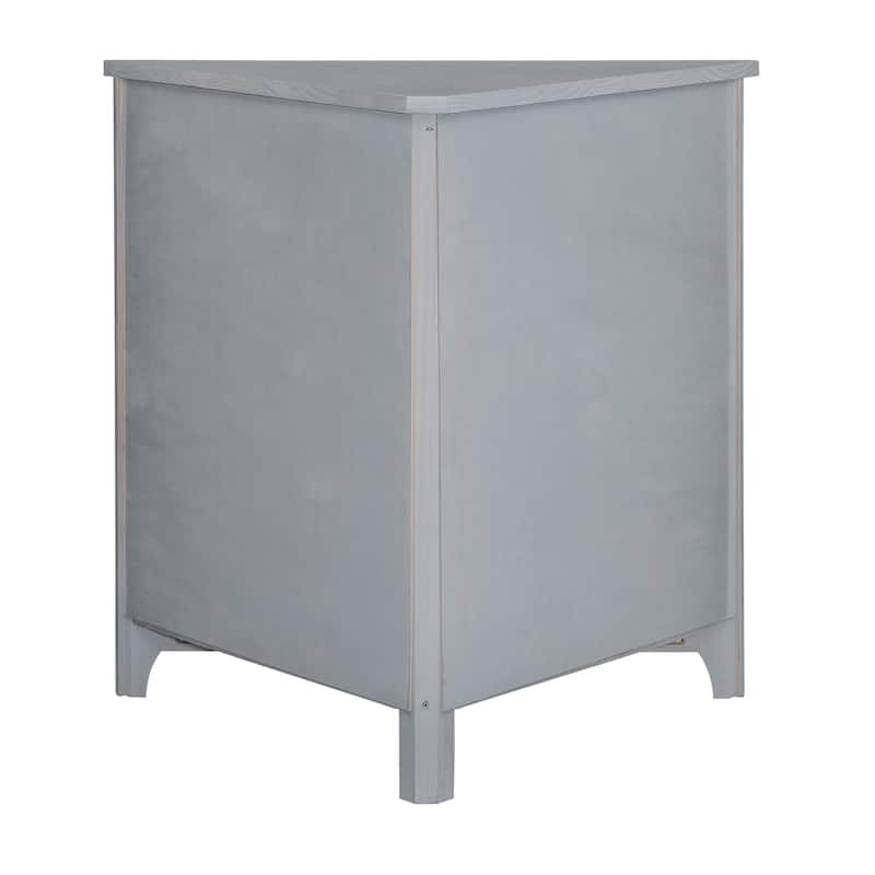Arch+Haven Solid Wood Corner Cabinet
