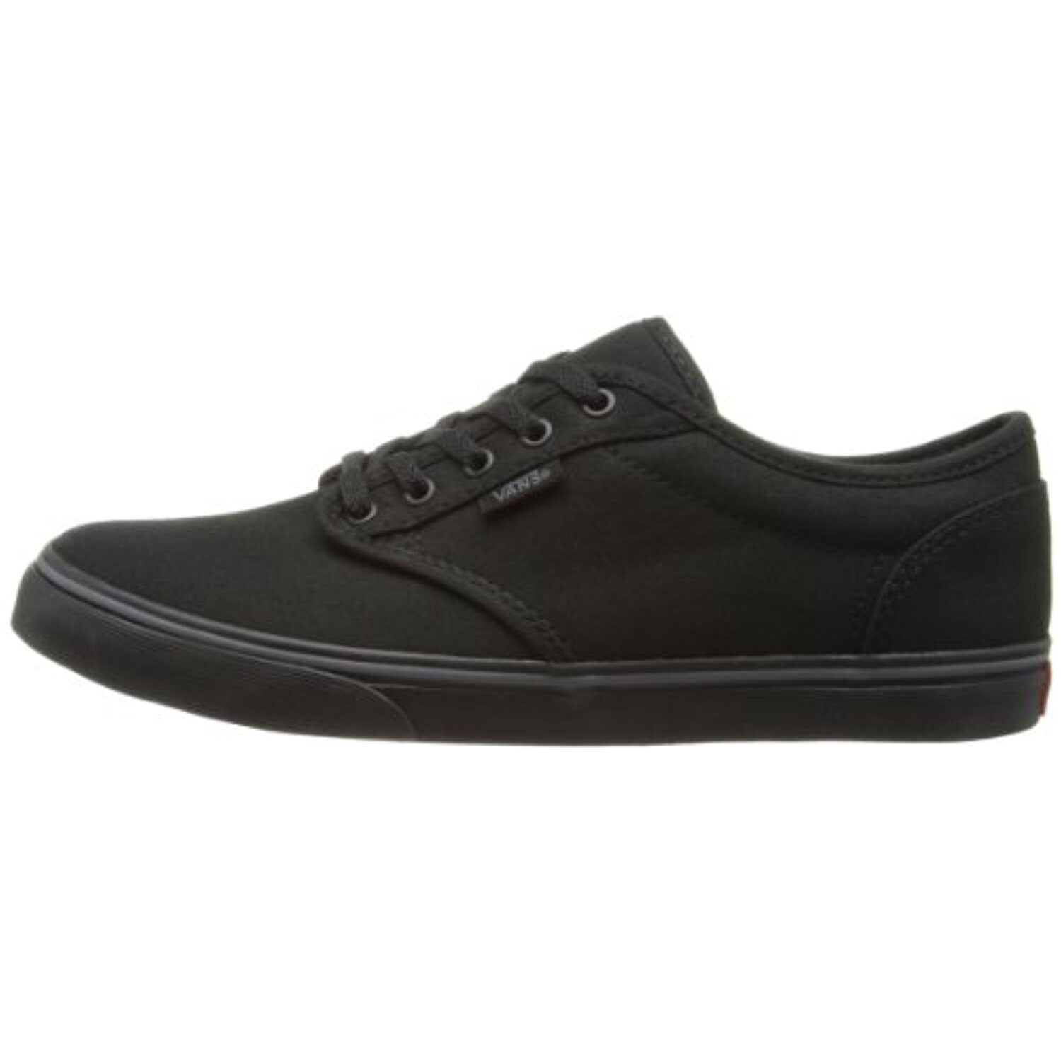full black vans womens