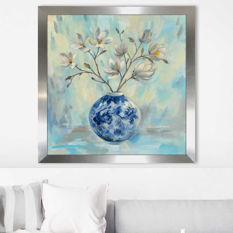 "Chinoiserie and Branches" Print on Acrylic