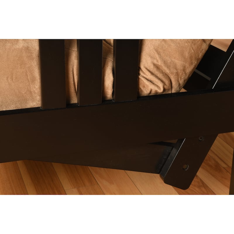 Somette Monterey Futon Frame with Storage Drawers, Mattress Not Included