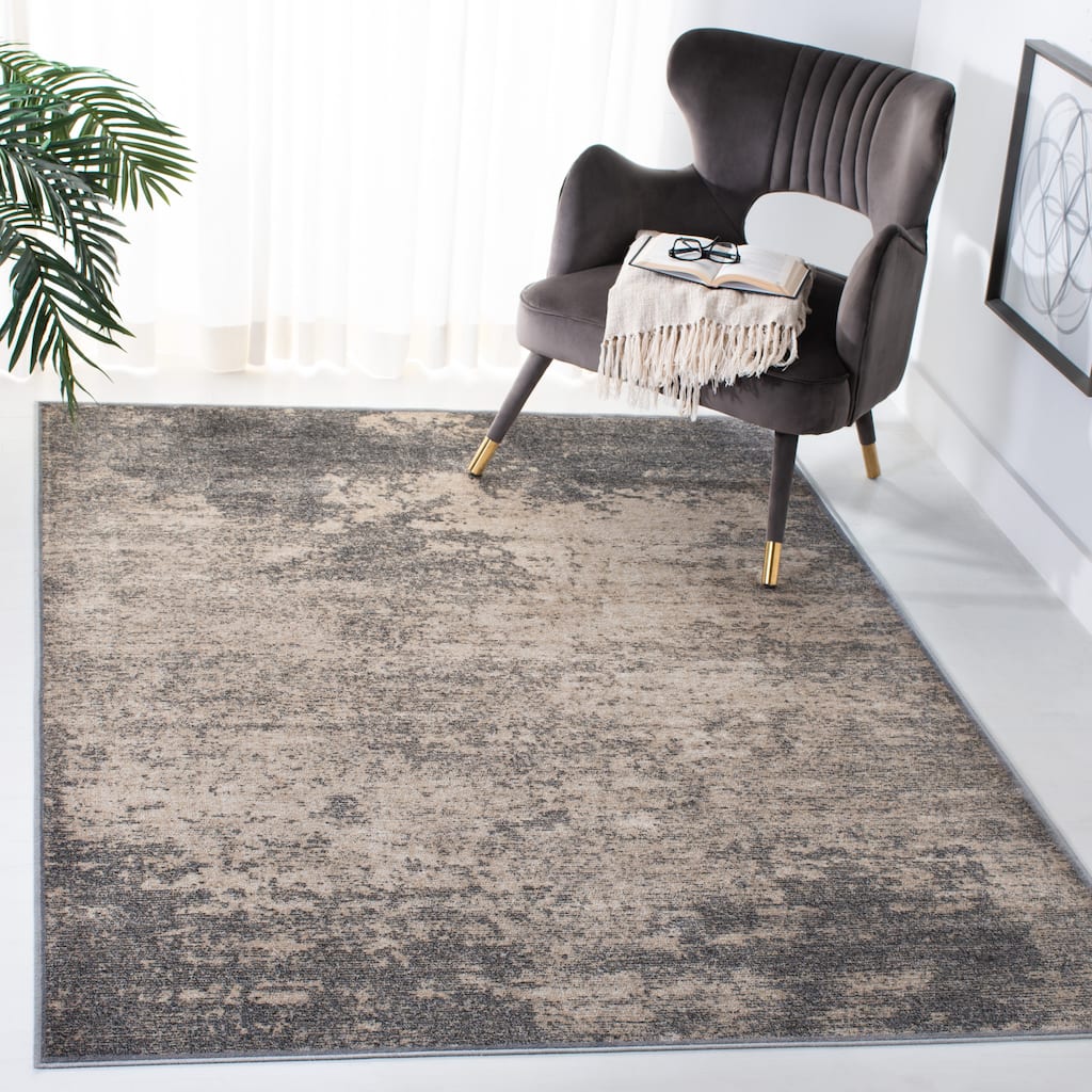 SAFAVIEH Atlas Xabi Modern Abstract Viscose Rug