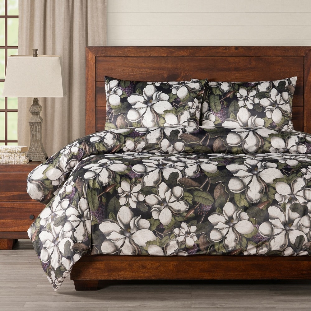 Smithsonian Sweet Magnolias Duvet Set