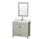 Option Light Green / Brushed Nickel Hardware