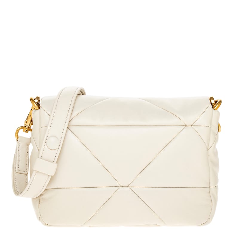 Prada Nappa Leather Padded Shoulder Bag