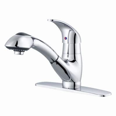 Gerber G0040266 Viper 1.75 GPM Single Hole Pull Out Kitchen Faucet