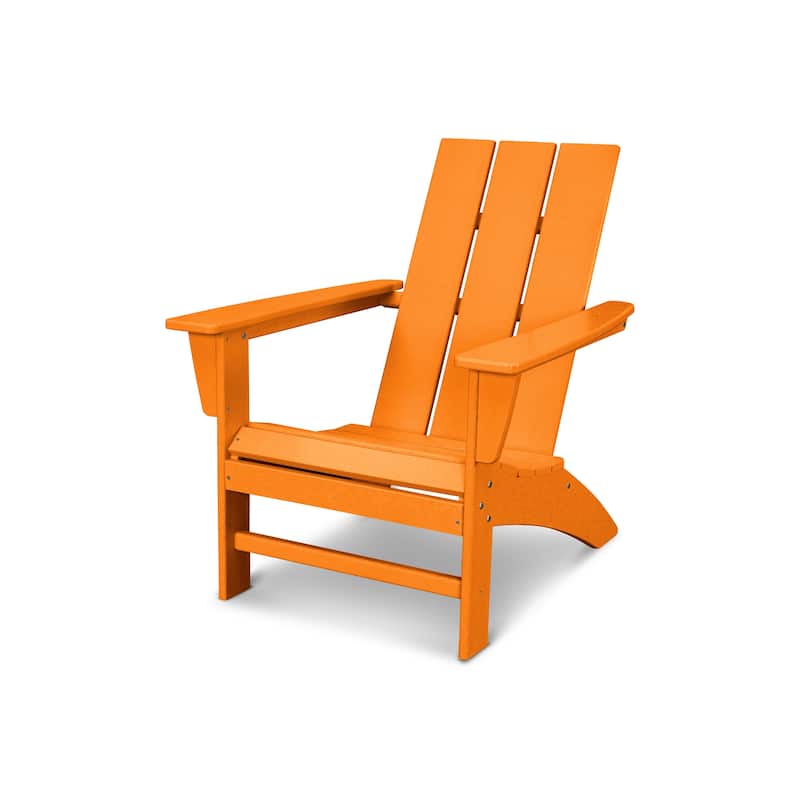 POLYWOOD Modern Outdoor Adirondack Chair