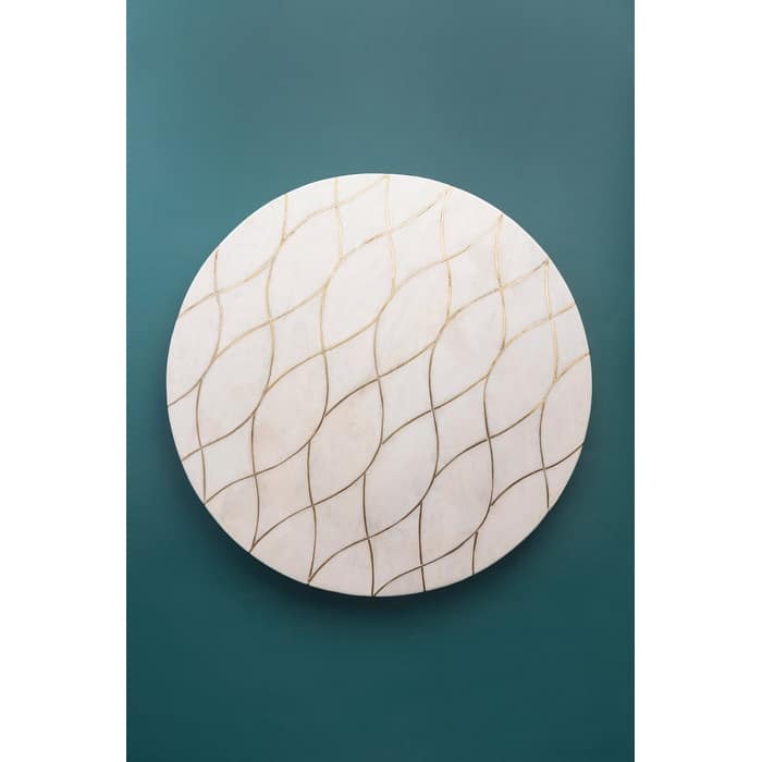 Miranda Marble Lazy Susan 16"