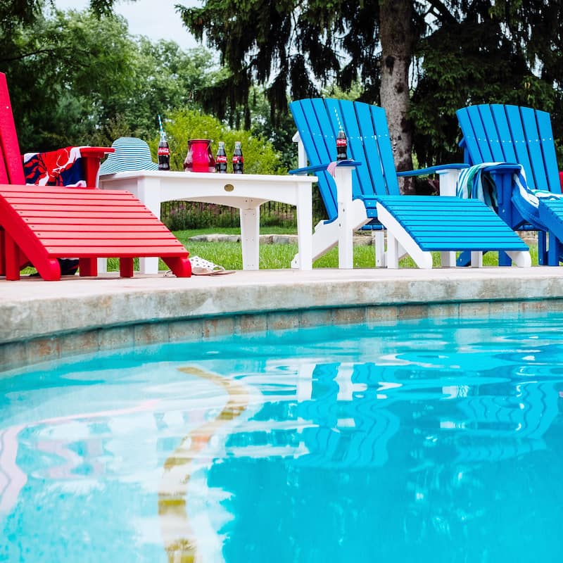 Poly Lumber Deluxe Adirondack Chair