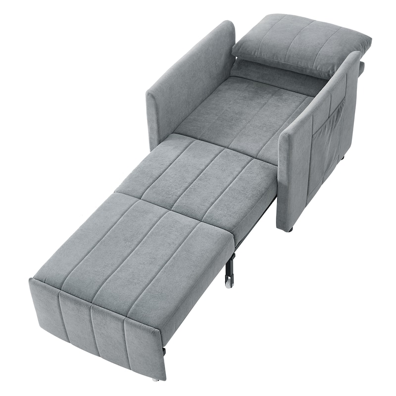 Convertible Sofa Chair with Storage