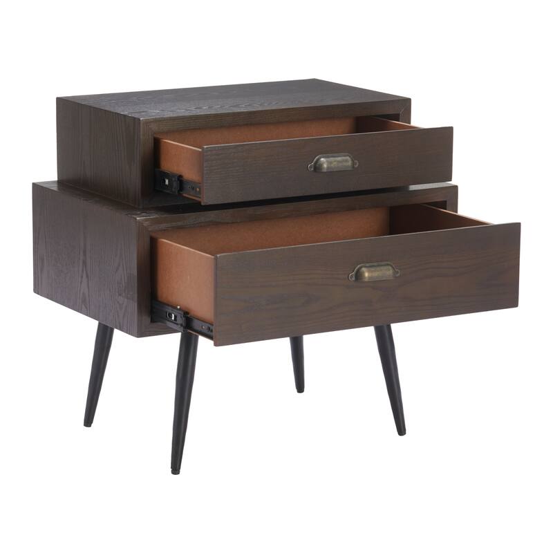 Mechy Side Table Brown