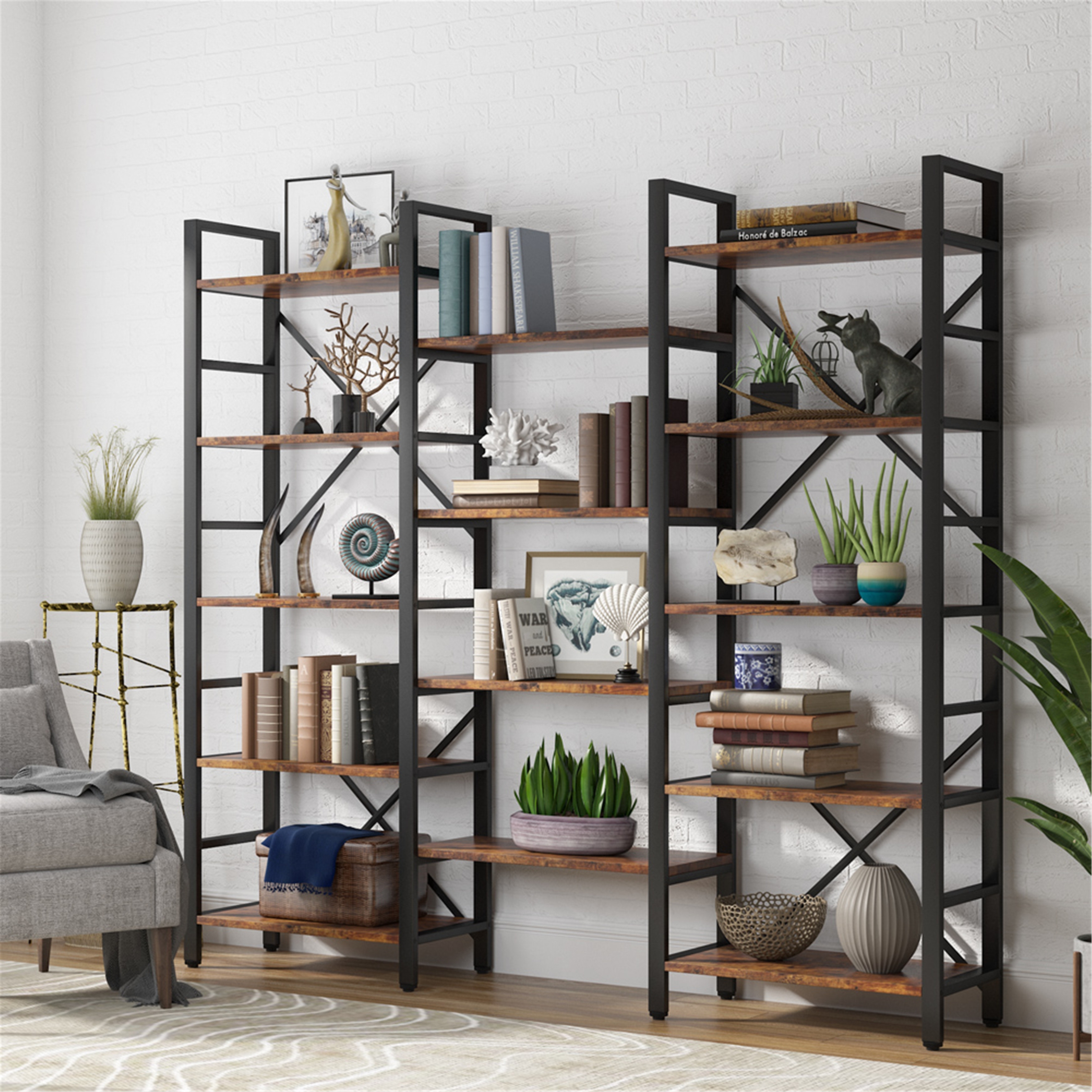 https://ak1.ostkcdn.com/images/products/is/images/direct/217caf2f7d0380f10df66d8b8613bebd4c47d20e/Triple-Wide-5-Shelf-Bookcase%2C-Etagere-Large-Open-Bookshelf.jpg