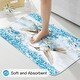 preview thumbnail 5 of 22, 4 Pcs HummingBird Flower Shower Curtain Sets with Rugs for Bathroom Decor, Vintage Floral (Hooks Not Included)